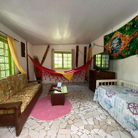 Casa A Beira Do Rio Jaguareguava Na Mata Atlantica Em Bertioga Sp Villa Екстериор снимка