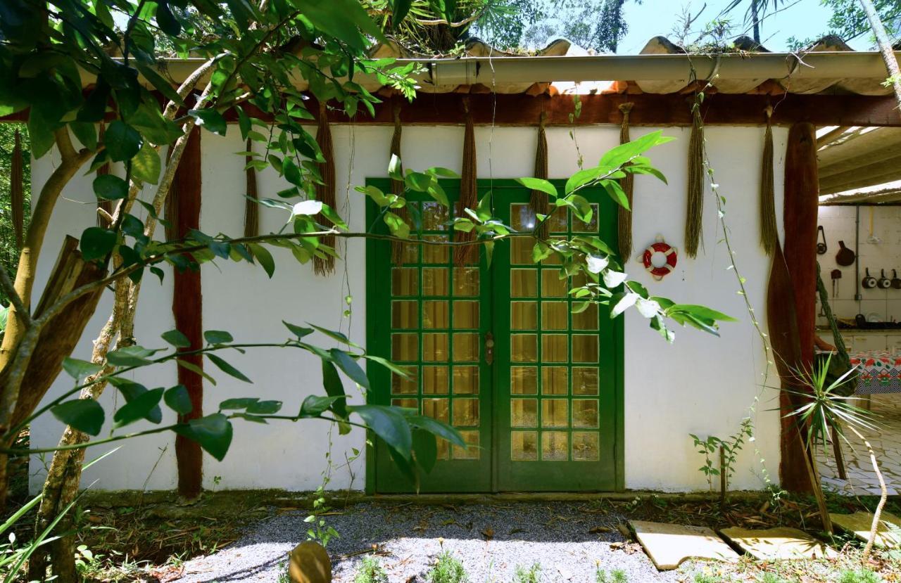 Casa A Beira Do Rio Jaguareguava Na Mata Atlantica Em Bertioga Sp Villa Екстериор снимка