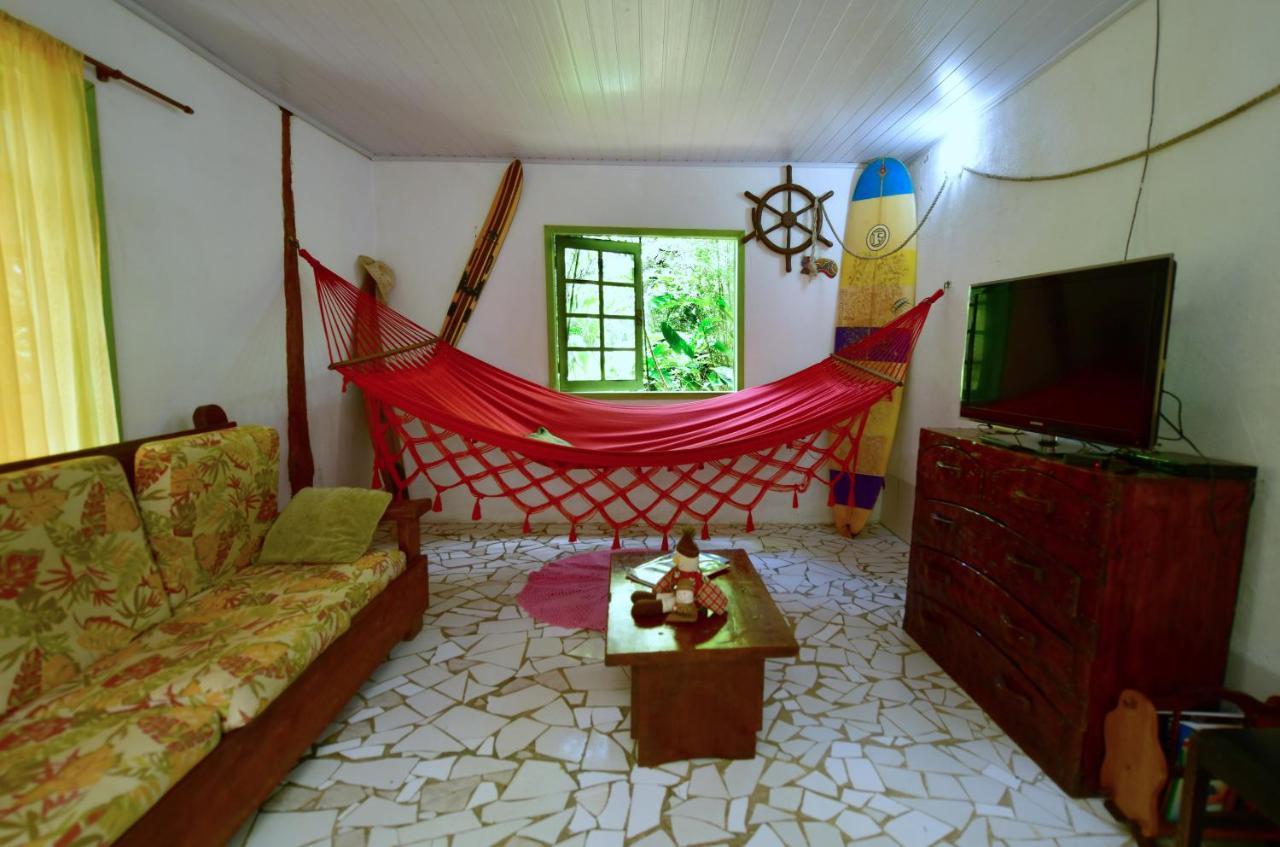 Casa A Beira Do Rio Jaguareguava Na Mata Atlantica Em Bertioga Sp Villa Екстериор снимка