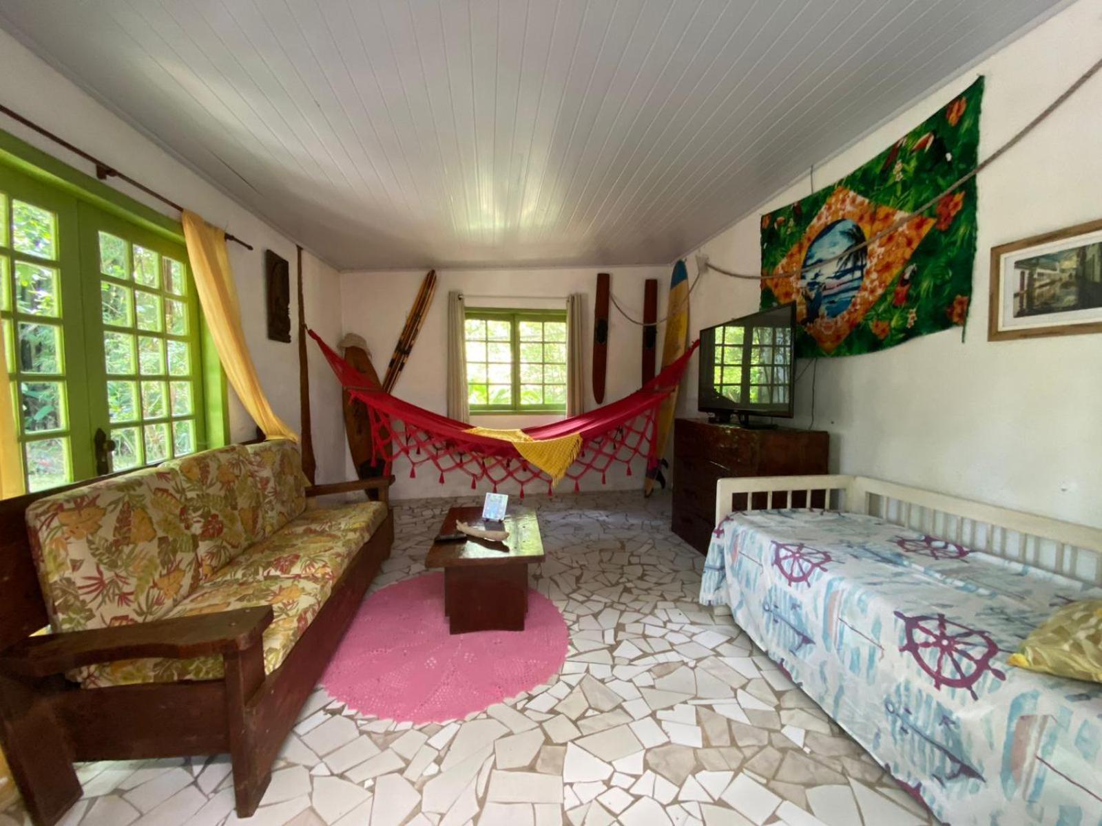 Casa A Beira Do Rio Jaguareguava Na Mata Atlantica Em Bertioga Sp Villa Екстериор снимка