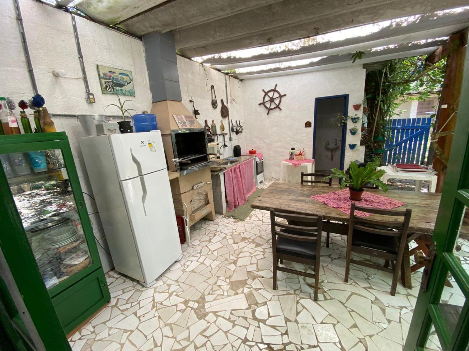 Casa A Beira Do Rio Jaguareguava Na Mata Atlantica Em Bertioga Sp Villa Екстериор снимка